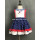 July 4th digital print baby girl dresses